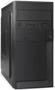 Компьютерный корпус Minitower ExeGate EX291139RUS BAA-105-01 (mATX, без БП, 2*USB, аудио, черный) Exegate