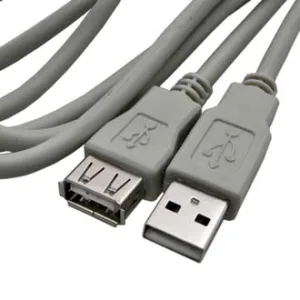 USB-A F  USB-A M 1.8M  (SZC) SZC