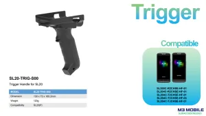 Пистолетная рукоятка M3 Mobile ASSY: SL20 Trigger Handle M3 Mobile
