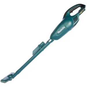 Строительный пылесос Makita DCL180Z синий, питание от аккумулятора, 30 Вт, уборка сухая, пылесборник 0.65 л, без АКБ, без ЗУ (работа от АКБ max 20 мин) Makita