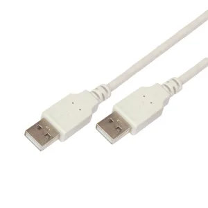 Кабель USB (шт. USB A - шт. USB A) 3 метра, серый 18-1146 Rexant