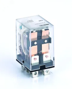 Dekraft Промежуточное реле 2 конт. с LED инд. 10А 220В DC ПР-102 DEKraft