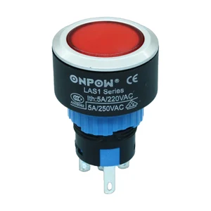 LAS1-AWY-11/6V red met ONPOW