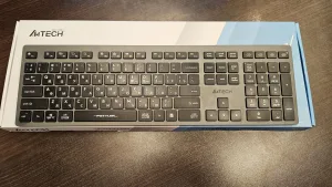 Клавиатура беспроводная A4Tech Fstyler FBX50C, USB, Bluetooth/Радиоканал, серый A4Tech