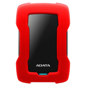 Внешний HDD 2.5" ADATA HD330, 2TB, USB 3.2 Gen 1 Type-A, 5400 rpm, красный ADATA