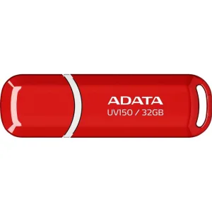 Флешка USB ADATA UV150 (AUV150-32G-RRD), 32Gb, USB 3.0, R/W 35/10, красный ADATA