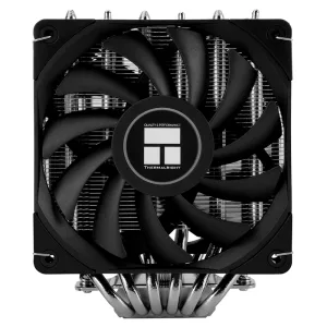 Кулер для процессора Thermalright Royal Knight 120 черный, 2x120 мм, алюминий/медь, 1900-2150 об/мин, 29.4 дБ, 4 pin PWM, высота 156 мм, без подсветки Thermalright
