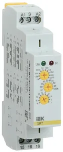 Реле времени многофункц. ORT 1 контакт 12-240В AC/DC IEK ORT-M1-ACDC12-240V ONI