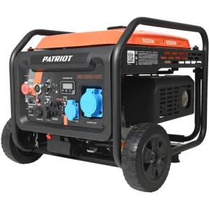 Электрогенератор бензиновый инверторный Patriot iGN 5500AWS, 5.5 кВт, 77 дБ, 51 кг Patriot