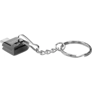 Кард-ридер Buro BU-CR-201/черный/MMC/MS/RS-MMC/SD/SDHC/USB 2.0/пластик BURO