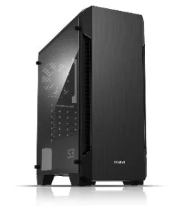 Компьютерный корпус Zalman S3 черный без БП ATX 2x120мм 2xUSB 2.0 1xUSB 3.0 audio bott PSU Zalman