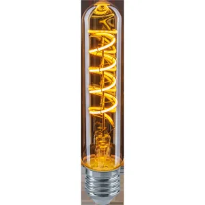 Лампа светодиодная LED 4вт E27 теплый T30 ретро FILAMENT Navigator Group