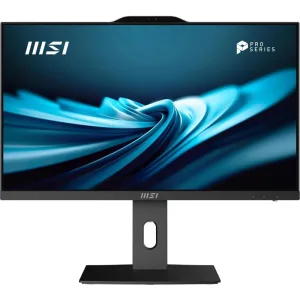 Моноблок MSI Pro AP242P 14M-653RU, 23.8" Full HD i5 14400 (2.5) 16Gb SSD 512Gb UHDG 730 Windows 11 Professional GbitEth WiFi BT 120W клавиатура мышь Cam, 1920x1080, черный (9S6-AE0621-838) MSI