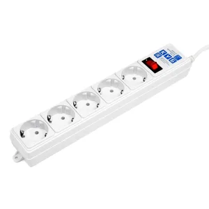 Фильтр-удлинитель Power Cube B 5.0 м 5 розеток (белый) 10А/2,2кВт Электрическая мануфактура SPG-B-15-WHITE Электрическая мануфактура