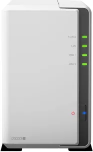 СХД настольное исполнение 2BAY NO HDD DS223 SYNOLOGY 