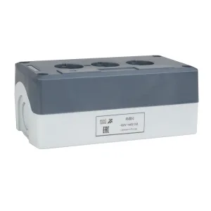 Корпус кнопочного поста OptiSignal D22 A5-BD-3 3 отв XALD03 (1шт) 338520 КЭАЗ
