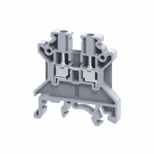 Клемма проходная 2,5 кв.мм винтовая OptiClip CTS-2,5-I-24A-(0,2-2,5)-красный 332717 КЭАЗ