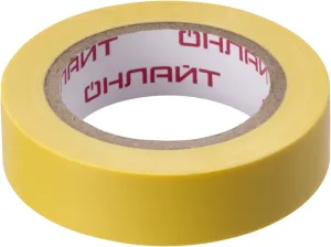 Изолента ПВХ 61 879 OIT-B15-10/Y желт. 61879 Онлайт