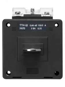 Трансформатор тока измерительный ТТН-Ш 150/5- 5VA/0,5S-Р SQ1101-1038 TDM ELECTRIC
