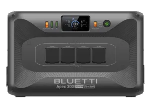 Универсальная зарядная станция - инвертор Bluetti Apex 300 Power Station P-APEX300-EU-GY-20 BLUETTI