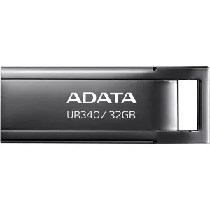 Флешка USB ADATA UR340 (AROY-UR340-32GbK), 32Gb, USB 3.2, R/W 100/30, черный ADATA
