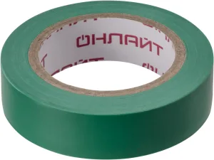 Изолента ПВХ 61 880 OIT-B15-10/G зел. 61880 Онлайт