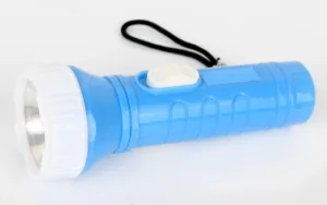 Фонарь 828-TH (1LED 1 режим 3хAG10; блист-пакет; голуб.) 12395 Ultraflash