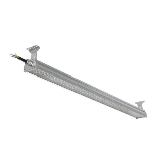 Светильник светодиодный ДСП WP 24 C 120W W 840 L1200 EL SI CL 1280х100х85мм 120Вт 4000К IP66 пылевлагозащ. Русский Свет 27072423969 Русский Свет