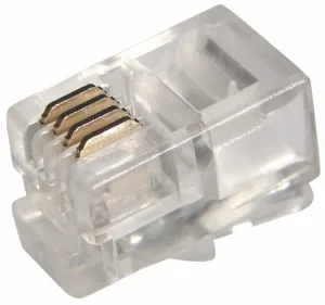 Разъем телефонный UTP, RJ-9 (4P4C), CAT 3 05-1001 Rexant