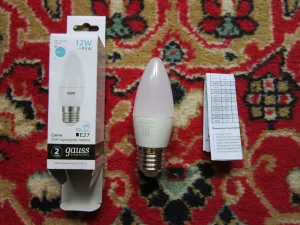 Лампа cветодиодная Gauss Elementary Свеча 12W 950lm 4100K E27 LED Gauss