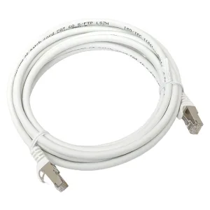 Патч-корд TERACOM CS Cat.6A экранированный S/FTP оболочка LSZH белый (3,0м) TRCS-6ASF-LSH-3M-WH EKF