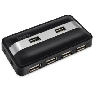 USB-концентратор Buro BU-HUB7-U2.0, USB 2.0, USB 7 портов, USB BURO