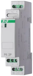 Реле промежуточное PK-2P/Un (монтаж на DIN-рейке 35мм 24В AC/DC 2х8А 2P IP20) F&F EA06.001.008 Евроавтоматика F&F