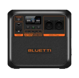 Портативная зарядная станция Bluetti Premium AC180P Portable Power Station P-AC180P-EU-GY-BL-010 BLUETTI