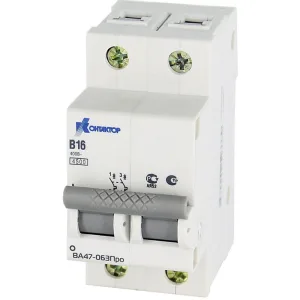 ВА47-063Про, 2P, 25A, Icu-4,5kA, х-ка С 7000128 КОНТАКТОР(группа Legrand)