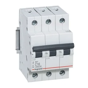 Выключатель автоматический модульный 3п C 40А 4.5кА RX3 ИЭК Leg 419712 Legrand (группа IEK)