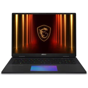 Ноутбук MSI Titan 18 HX AI A2XWJG-206RU/18"/miniLED/Intel Core Ultra 9 285HX/64Gb/4Tb/SSD/NVIDIA GeForce RTX 5090 24Gb/Windows 11 Home/черный/3.6kg MSI