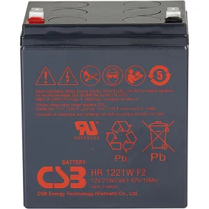 Батарея CSB серия HR CSB HR1221W F2 (12V / 5Ah) CSB