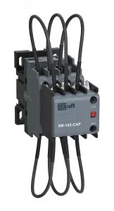 Контактор конденсаторый 12кВАр, 220/230В, AC6b, 2НЗ серии КМ-102-CAP DEKraft 22402DEK DEKraft