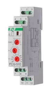 Реле времени PCU-510 (многофункц. 230В 2х8А 2перекл. IP20 монтаж на DIN-рейке) F&F EA02.001.009 Евроавтоматика F&F