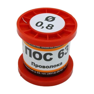 ПОС 63 ПРВ D=0.8мм 100гр. ПМП
