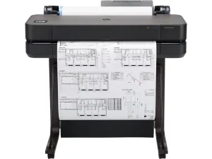 Широкоформатный принтер HP DesignJet T630 (24",4color,2400x1200dpi,1Gb,30spp(A1),USB/GigEth/Wi-Fi,stand,mediabin,rollfeed,sheetfeed,tray50(A3/A4) 5HB09D#B19 Hewlett-Packard