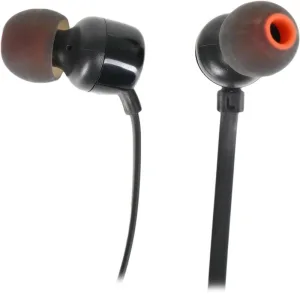 Проводные наушники JBL Tune 110 черный, внутриканальные, Jack 3.5 мм JBL