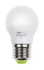 Лампа светодиодная JazzWay PLED-ECO-G45 5Вт шар 4000К белый E27 400лм 220-240В Jazzway