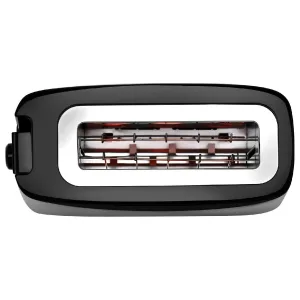 (Поврежденный товар) Тостер Hyundai HYT-8007 500 Вт, черный [См.описание!] Hyundai