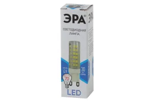 Лампа светодиодная ЭРА LED smd JCD-7w-220V-corn, ceramics-840-G9 Эра