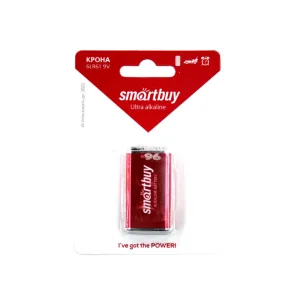 Батарея КРОНА   Smartbuy alk. SmartBuy
