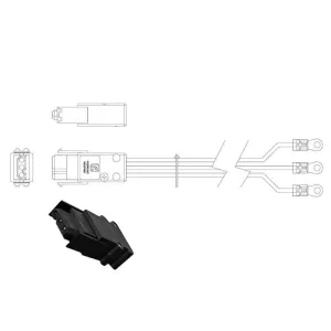 Кабель Amphenol Corporation 4WV0002501GP Amphenol Corporation
