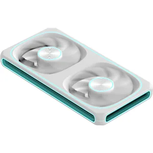 Вентилятор для корпуса Formula Air Fusion 2 ARGB 120х120x28 белый 4-pin 33.46дБ (упак.:2шт) (AIR FUSION 2 WH) Ret Formula