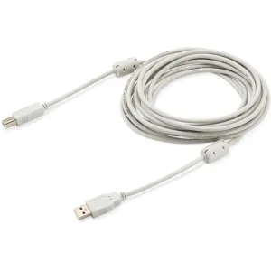 Кабель USB2.0 Buro USB A (m)/USB B (m) 5м феррит.кольца BURO